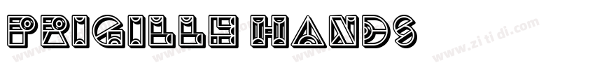 Prigille Hands字体转换